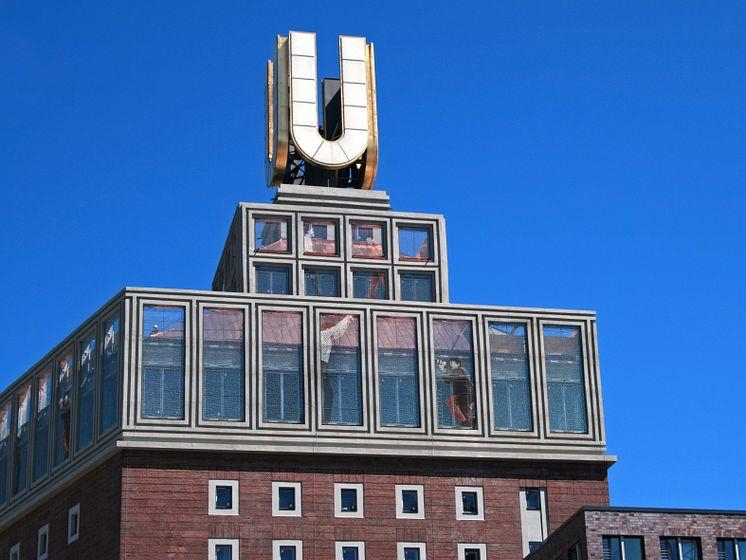 An image of a building known as the Dortmunder U